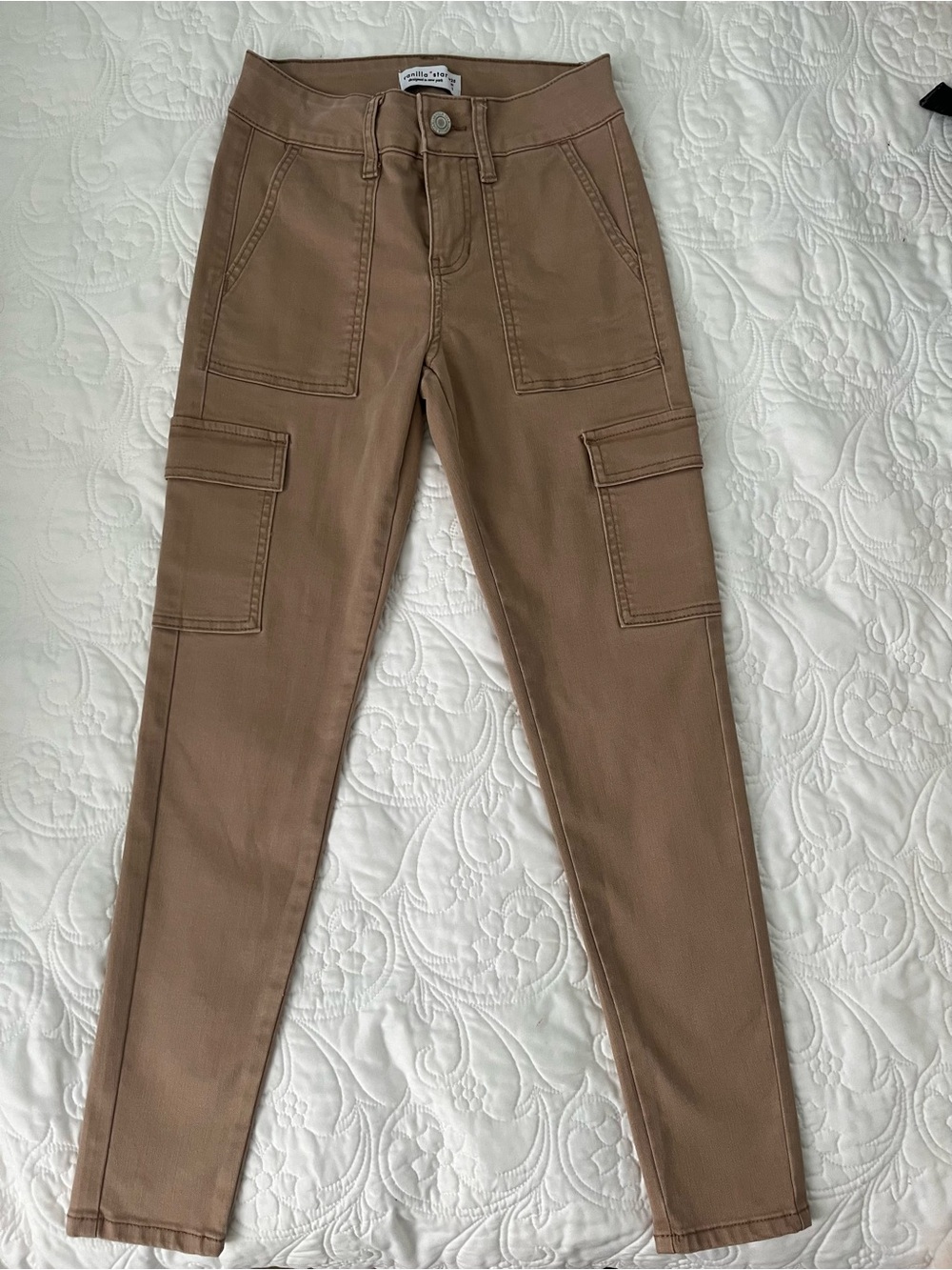 Vanilla Star Tan Cargo Jeans Size 1/25